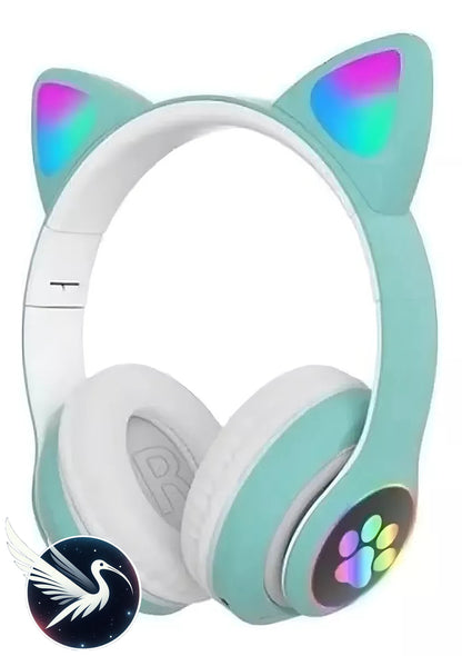 Audifonos De Gatito Bluetooth